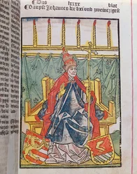 The Antipope John XXIII at the Council of Constance, 1483